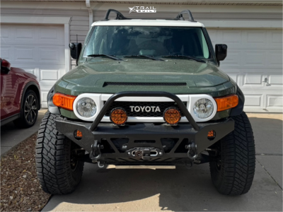 1 2012 Fj Cruiser Toyota Base Dirt King Long Travel Suspension Lift 3in Method Mr706 Matte Bronze