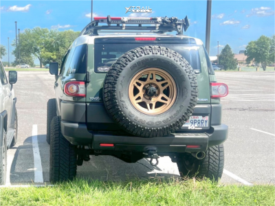 1 2012 Fj Cruiser Toyota Base Dirt King Long Travel Suspension Lift 3in Method Mr706 Matte Bronze
