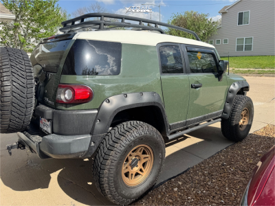 1 2012 Fj Cruiser Toyota Base Dirt King Long Travel Suspension Lift 3in Method Mr706 Matte Bronze