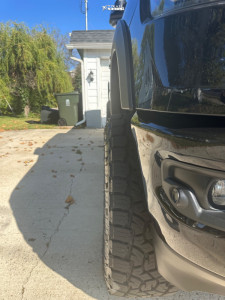 1 2023 1500 Ram Big Horn Rough Country Suspension Lift 6in Fuel Covert Bronze