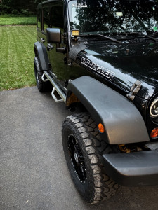 1 2012 Wrangler Jeep Unlimited Sport Unknown Suspension Lift 35in Anthem Off Road Equalizer Gloss Black