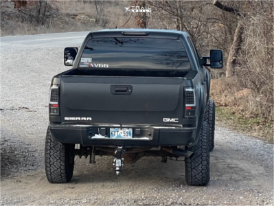 1 2010 Sierra 1500 Gmc Sle Rough Country Suspension Lift 75in Method Mr305 Black