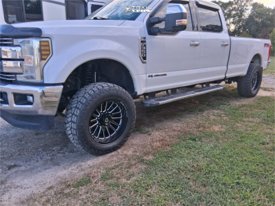 1 2019 F 350 Super Duty Ford Lariat Bds Leveling Kit Gear Off Road 764bm Black Milled