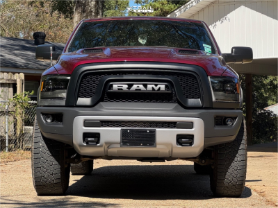 1 2017 1500 Ram Rebel Readylift Suspension Lift 4in Fuel Rebel 5 Gray Black