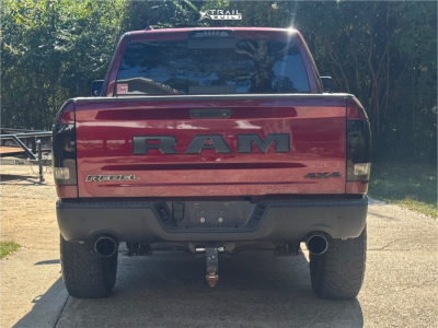 1 2017 1500 Ram Rebel Readylift Suspension Lift 4in Fuel Rebel 5 Gray Black