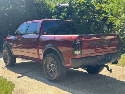 1 2017 1500 Ram Rebel Readylift Suspension Lift 4in Fuel Rebel 5 Gray Black