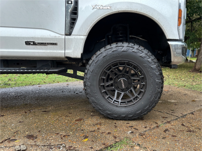 1 2024 F 250 Super Duty Ford Xlt Zone Suspension Lift 5in Anthem Off Road Valor Satin Black