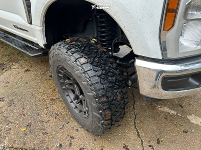 1 2024 F 250 Super Duty Ford Xlt Zone Suspension Lift 5in Anthem Off Road Valor Satin Black