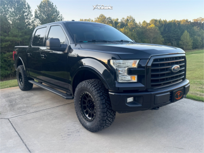 1 2017 F 150 Ford Xlt Zone Leveling Kit Method Mr305 Black