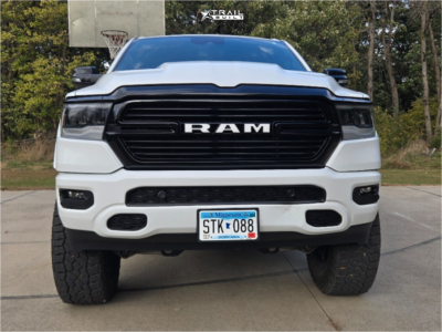 1 2022 1500 Ram Laramie Rough Country Suspension Lift 6in Full Throttle Ft 1 Black