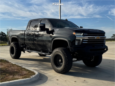 1 2022 Silverado 2500 Hd Chevrolet High Country Bds Suspension Lift 9in Arkon Off Road Alexander Black Milled