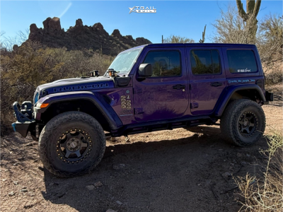 1 2023 Wrangler Jeep Rubicon 4xe Oem Suspension Lift 25in Dts 604ab Gray Black