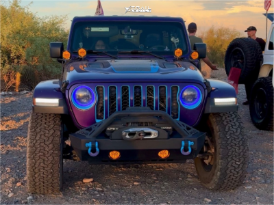 1 2023 Wrangler Jeep Rubicon 4xe Oem Suspension Lift 25in Dts 604ab Gray Black