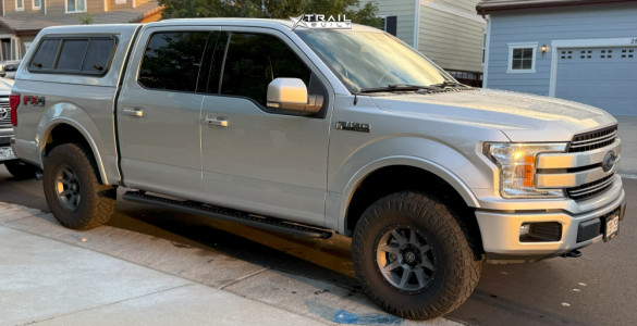 1 2019 F 150 Ford Lariat Eibach Suspension Lift 25in Icon Rebound Titanium