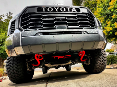1 2023 Tundra Toyota Trd Pro Westcott Designs Body Lift 3in Tis 563b Satin Black