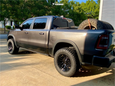 1 2019 1500 Ram Rebel Rough Country Leveling Kit Gear Off Road Edge Gloss Black