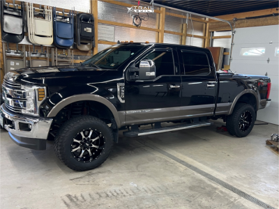 2019 Ford F-350 Super Duty - 20x10 -24mm - Moto Metal MO970 - Leveling Kit - 35" x 12.5"