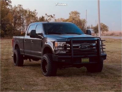 1 2017 F 250 Super Duty Ford Xlt Readylift Leveling Kit Tis 544mb Machined Black