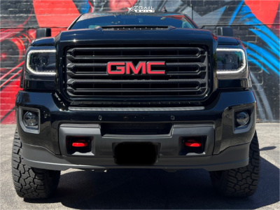 1 2019 Sierra 2500 Hd Gmc Denali Rough Country Suspension Lift 5in Xd Gauntlet Black