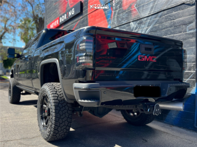 1 2019 Sierra 2500 Hd Gmc Denali Rough Country Suspension Lift 5in Xd Gauntlet Black