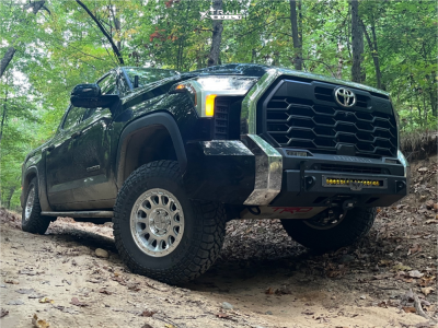 1 2023 Tundra Toyota Sr5 Locked Offroad Suspension Lift 3in Method Mr709 Hd Machined