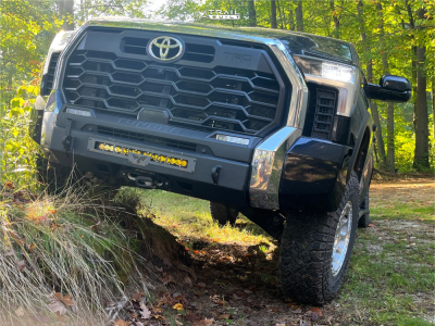 1 2023 Tundra Toyota Sr5 Locked Offroad Suspension Lift 3in Method Mr709 Hd Machined