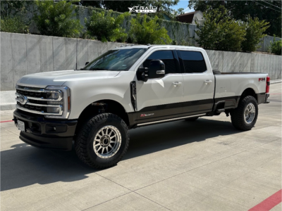 1 2025 F 350 Super Duty Ford King Ranch Carli Suspension Lift 35in Method Double Standard Machined