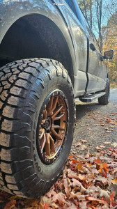 1 2025 F 150 Ford Xlt Rough Country Leveling Kit Fuel Rebel Bronze Black