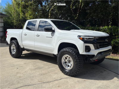 2024 Chevrolet Colorado - 17x9 -12mm - KMC KM444 - Suspension Lift 3" - 35" x 12.5"