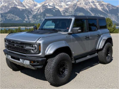 2024 Ford Bronco - 17x9 1mm - Fuel Charger - Stock Suspension - 37" x 12.5"