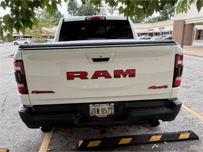 1 2019 1500 Ram Rebel Rough Country Suspension Lift 4in Tis 560mrl Machined Red