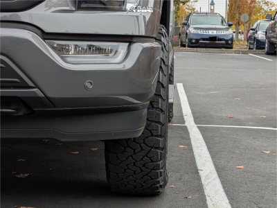 1 2021 F 150 Ford Xlt Unknown Leveling Kit Method Mr316 Matte Black