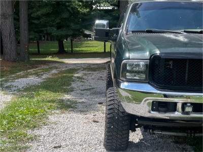 1 2001 F 250 Super Duty Ford Lariat Tuff Country Suspension Lift 6in Motiv Offroad Balast Machined Black