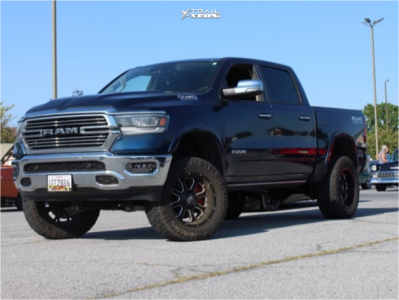 2021 Ram 1500 - 20x10 -24mm - XD XD825 - Suspension Lift 6.5" - 35" x 12.5"