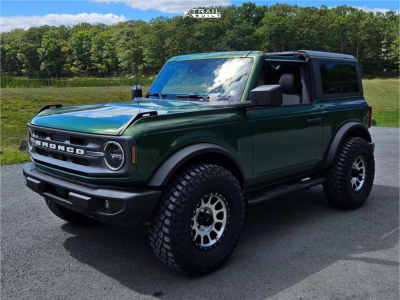 1 2022 Bronco Ford Big Bend Stock Stock Method Mr305 Machined Black