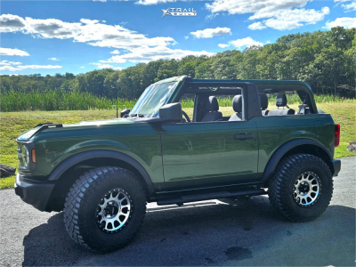 1 2022 Bronco Ford Big Bend Stock Stock Method Mr305 Machined Black