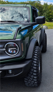 1 2022 Bronco Ford Big Bend Stock Stock Method Mr305 Machined Black