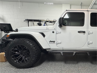 1 2025 Wrangler Jeep Sahara Bds Suspension Lift 25in Arena Cobra Glossy Black Brushed Ddt Face Clear