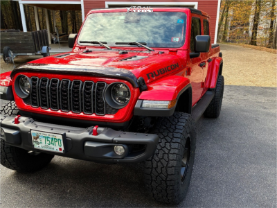 1 2024 Gladiator Jeep Rubicon X Oem Suspension Lift 25in Icon Rebound Black