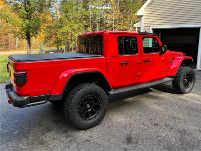 1 2024 Gladiator Jeep Rubicon X Oem Suspension Lift 25in Icon Rebound Black