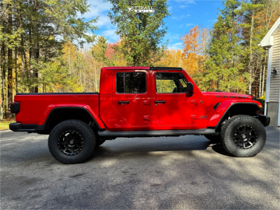 1 2024 Gladiator Jeep Rubicon X Oem Suspension Lift 25in Icon Rebound Black