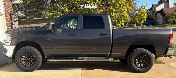 2024 Ram 2500 - 18x9 1mm - Fuel Covert - Stock Suspension - 295/70R18