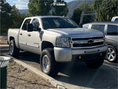 2010 Chevrolet Silverado 1500 - 17x9 0mm - Black Rhino Primm - Suspension Lift 2.5" - 35" x 12.5"