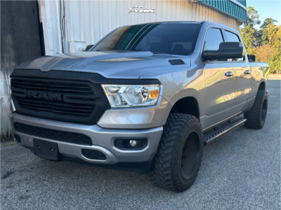 2021 Ram 1500 - 20x10 -25mm - Vision Bomb - Suspension Lift 3.5" - 35" x 12.5"