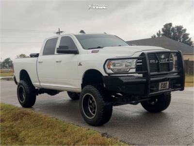 2021 Ram 2500 - 20x12 -44mm - Moto Metal Mo997 - Suspension Lift 6.5" - 37" x 12.5"