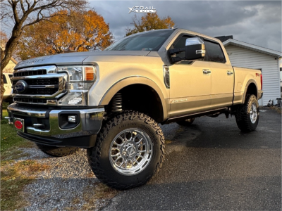 2022 Ford F-250 Super Duty - 20x10 -25mm - ARKON FORGED Splicer - Suspension Lift 6" - 37" x 12.5"