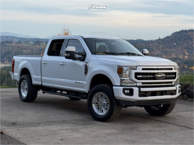 2022 Ford F-250 Super Duty - 20x9 0mm - RAISED By Method Mr804 - Leveling Kit - 35" x 12.5"