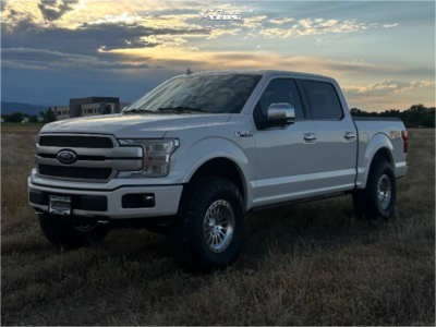2018 Ford F-150 - 17x9 -12mm - Arena Trophy - Suspension Lift 3" - 35" x 12.5"