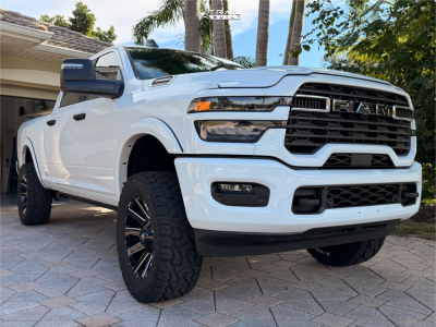 2025 Ram 2500 - 20x9 1mm - Fuel Contra - Suspension Lift 2.5" - 35" x 12.5"