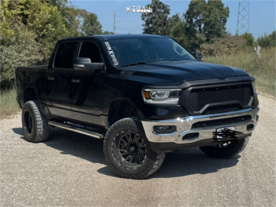 2019 Ram 1500 - 20x12 -44mm - TIS 547bm - Suspension Lift 6" - 35" x 12.5"